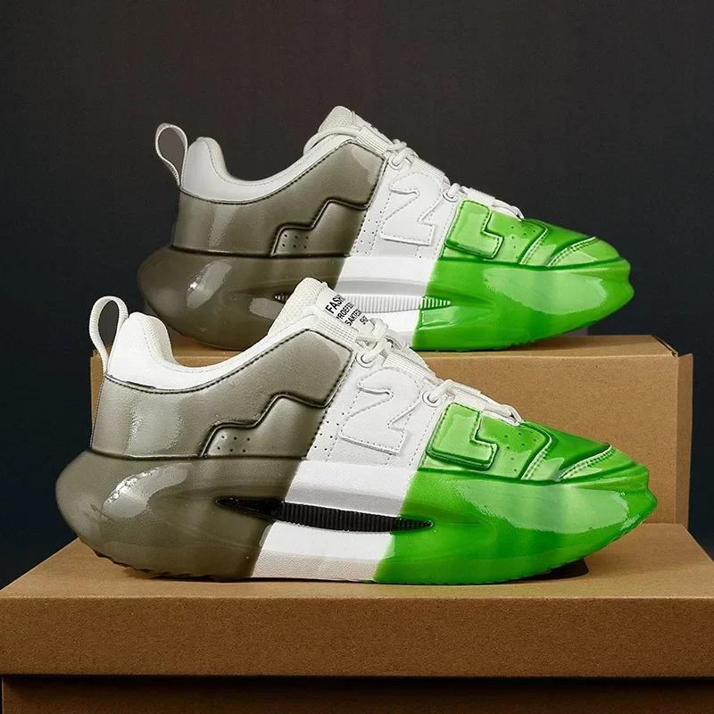 Мужская обувь Кроссовки Мужские теннисные туфли Роскошные мужские повседневные кроссовки для бега Дышащие модные мокасины Кроссовки для мужчин