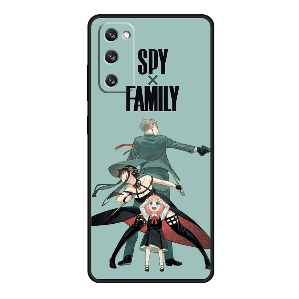 Чехол для телефона Spy×Family Twilight Yor Anya Smile для Samsung Galaxy S21 Plus Note 20 10 S9 S7 Edge S10 Lite S22 Ultra 5G S8 S10e