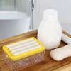 Laundry Scrubbing Soap Box High Durability Reusable Multifunctional Bathroom Hands-free Roller Soap Drain Storage Box