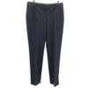 Made In Italy Wool Blend Slacks Pants 36 Navy Women Used