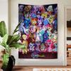 Cute MMy Cartoon PPony LLittle DIY Wall Tapestry Hanging Tarot Hippie Wall Rugs Dorm Home Decor