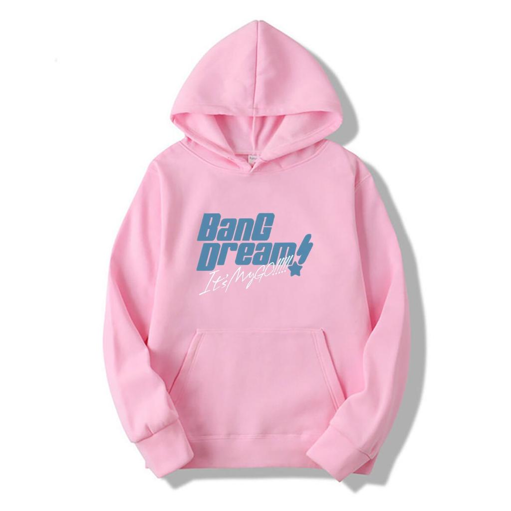 Логотип косплея BanG Dream Its MyGO для мужчин и женщин, худи BanG Dream, винтажные худи, одежда с принтом из чистого хлопка