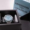 OMEGA SWATCH Uranus Wrapping Оригинальный водонепроницаемый ремешок Omega Swatch Mission Watch Collaboration × Мужские и женские [В комплект входит сумка-шоппер/силикон]