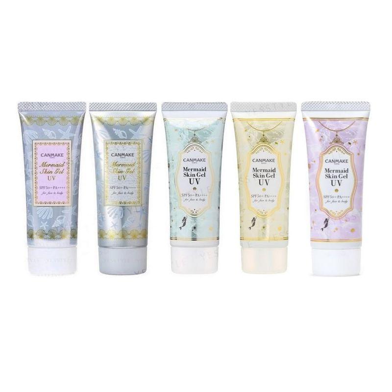 CANMAKE Гель-крем Mermaid Skin Солнцезащитный SPF 50+ PA++++
