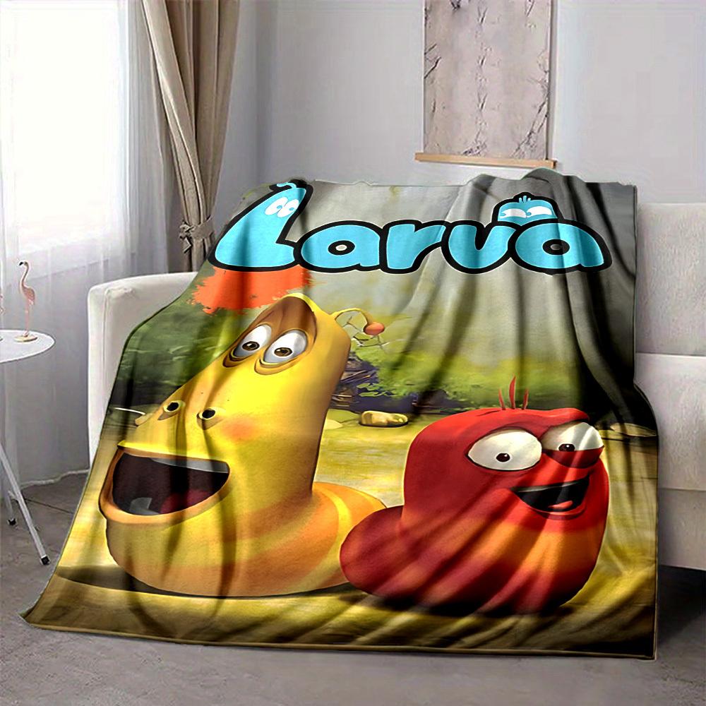 1 шт. Одеяло с личинками червей Универсальное для дивана, офисной кровати