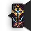 Чехол для Samsung Galaxy S10 S8 S9 Plus A33 A34 A31 70 A71 A72 Note 20 9 8 S10E Кейс Чехол для телефона Бог Иисус Иуда Иегова Крест