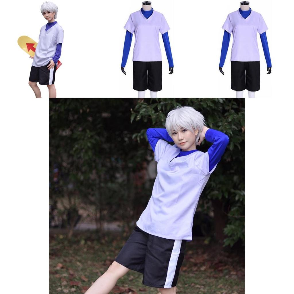 Косплей костюм Киллуа из аниме Hunter×hunter Золдик, униформа, полный комплект