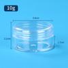 Sub-bottling Jewelry Storage Box Portable Cosmetics Empty Bottle Empty Small Round Jars  Women