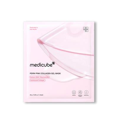 MEDICUBE PDRN Розовая коллагеновая гелевая маска 28г