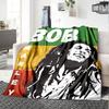 Bob Marley Blanket Soft & Cozy Great for Seaside Chair Couch Four Seasons Multipurpose Warmthful Decor Perfect Gift for Relatives and Friends