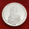 Russian 1741 Tsarist Empire Queen Elizabeth Silver Plated Commemorative Medal Double Headed Eagle Coin Commemorative Coin