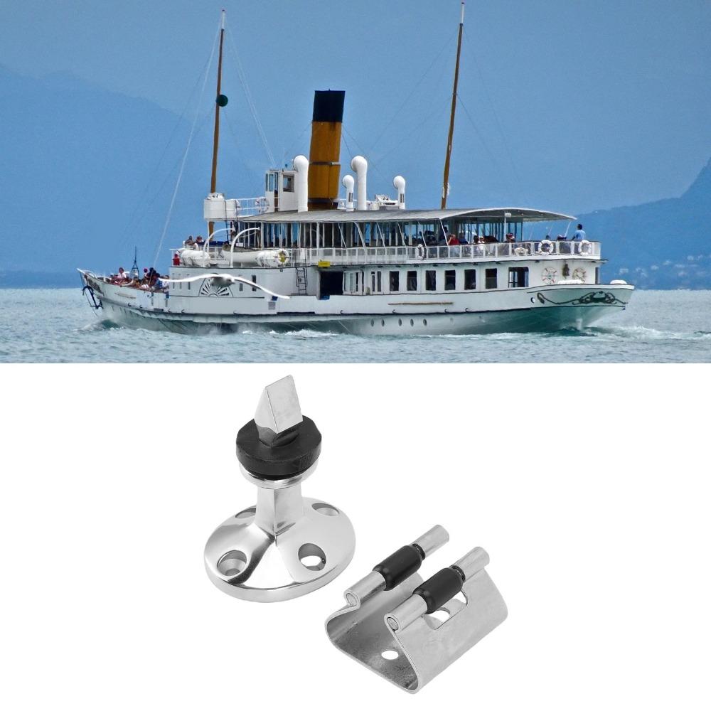 Polished Finish Door Stopper 316 Stainless Steel Door Holder Industrial Secure Fixation  Boat Use
