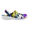 Women Men Printed EVA Beach Shoes Lightweight Breathable Slip On Garden Clogs Pool Bathroom Home Summer Sandals Daily Wear