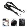 2pcs Bicycles Lashing Strap Elastic Luggage Strap Tension Ropes with Hooks 60-170cm Adjustable Luggage Rope for Cycling