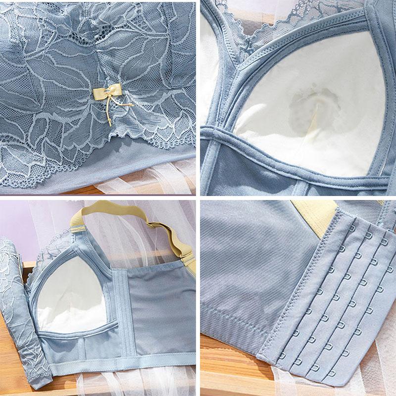 Регулируемый по бокам бюстгальтер для женщин без стального кольца, большая выдвижная грудь, не провисающая полная чашка