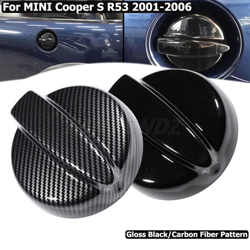 For R53 Gloss Black Fuel Petrol Cap Cover For Mini Cooper S Gen 1 2001-2006 Fuel Tank Cover Car-Styling Accessories