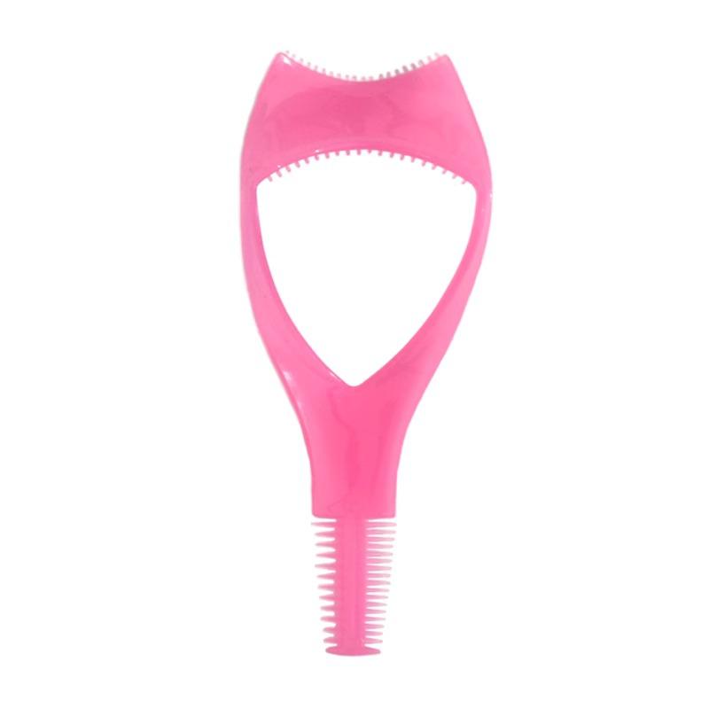3D Crystal Eyelash Curler & Makeup Assistant Set with Transparent Bag