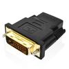 DVI 24+1 To HDMI Adapter Cables 24k Gold Plated Plug Male To Female HDMI To DVI Cable Converter 1080P For HDTV Projector Monitor
