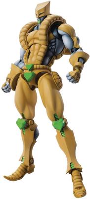 Super Action Statue BIG Bizarre Adventure Часть 250мм ПВХ АБС ПОМ Металл Окрашенная Подвижная Фигурка ME22686 "JoJo's 3" "The World" Прибл.. & & &
