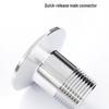 304 Stainless Steel Quick Clamp Male Adapter