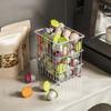 304 Stainless Steel Kitchen Drain Basket Rust-proof Tableware Storage Rack  Bathroom
