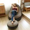 Диваны-кровати Lazy Couch, надувной складной диван-кровать для улицы со стременами, удобный комбинированный диван-кресло из бархата с флокированным узором