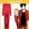 Стильный костюм для косплея Haikyuu Nekoma, унисекс спортивный костюм для поклонников аниме