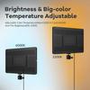 Dimmable 10inch Led Video Light Panel With Monopod Mount 3200k-6000k Photography Lighting Remote Control For Youtube Video Lamp