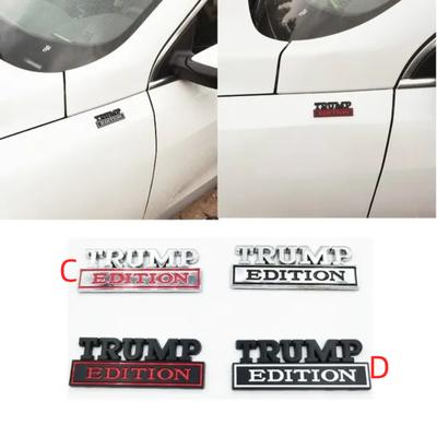 1 шт., эмблема Trump Edition, автомобильная наклейка для C/ompass P/atriot R/enegade F/ord F150 F250 F350 C/hevrolet GMC Hummer D/odge и т. д.. Все автомобили