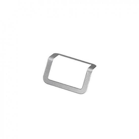 Накладка рамки заднего габаритного фонаря 1 шт. для Benz E-Class 2016- Стальной серебристый