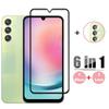 Для Samsung Galaxy A24 Защитное стекло Full Cover для Samsung Galaxy A24 Защитная пленка для экрана 9H Пленка для линз Для Samsung Galaxy A24