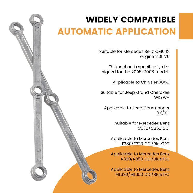 ABTU-6420903237 Intake Manifold Runner Connecting Rods Aluminum For Mercedes 3.0L V6 OM642