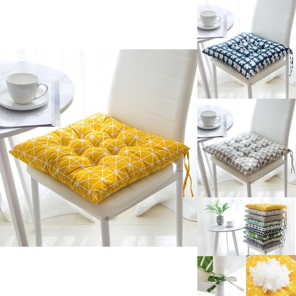 Durable And Reliable Cotton Linen Cushion With Soft Touch For Garden Dining Chairs