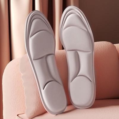 Стельки Yousheng 5D для обуви Дышащие стельки для бега Спортивные стельки Поддержка свода стопы Подошвенный фасциит Подушечки для обуви Вставки из пены с эффектом памяти для всех видов обуви