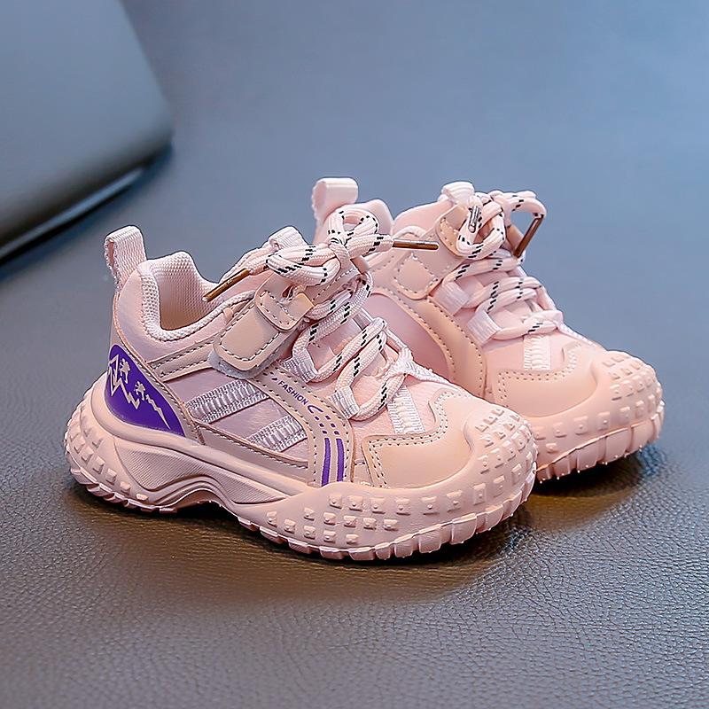 Детская обувь 2025 весна и осень новая обувь для девочек спортивная обувь для мальчиков детская повседневная обувь детская обувь на мягкой подошве кроссовки для пап