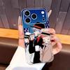 Чехол для телефона GINTAMA для iPhone 17, 16, 15, 14, 13, 12, 11 Plus, Pro Max Мягкая прозрачная крышка
