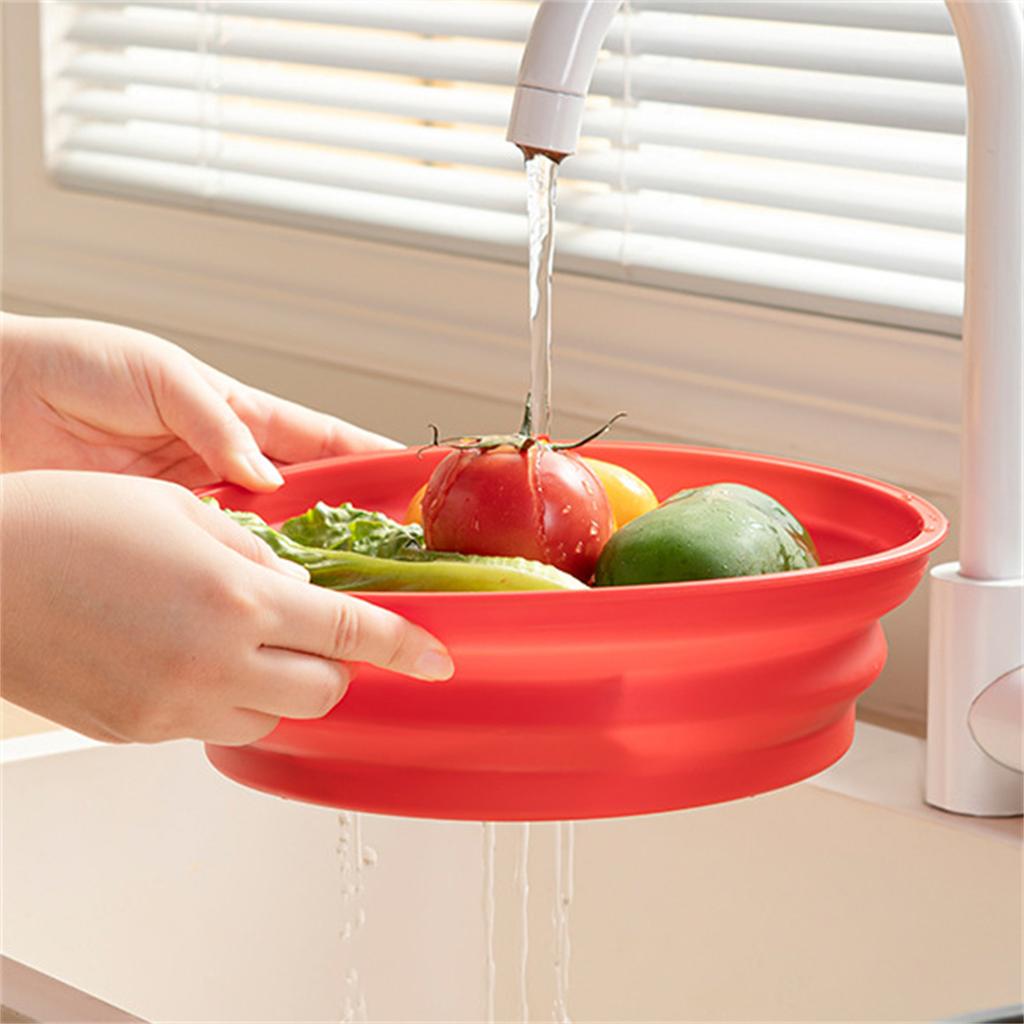 Portable Transparent Microwave Heating Cover with Base Foldable Food Lid for Storage and Reheating