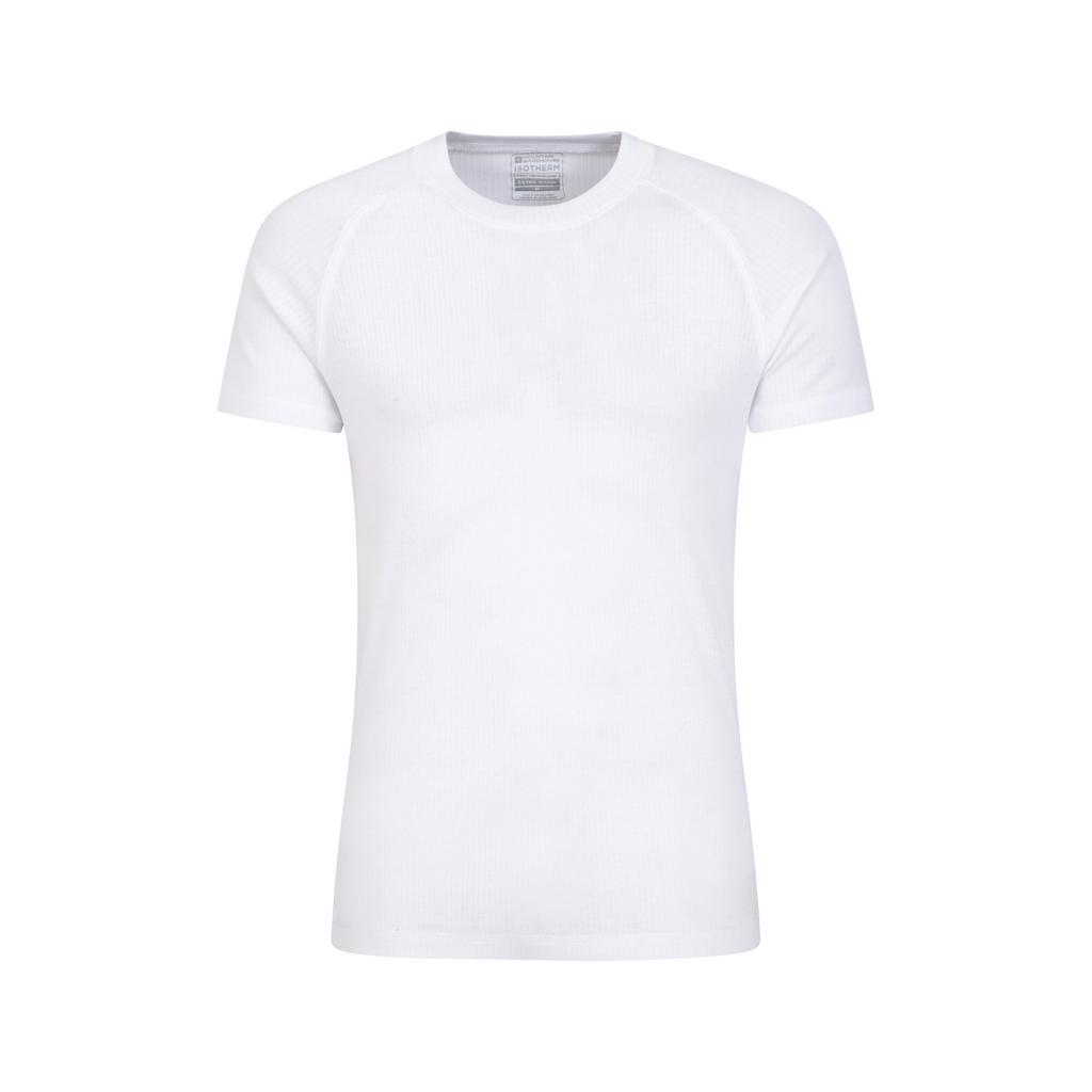 Mountain Warehouse Mens Talus Round Neck Short-Sleeved Thermal Top