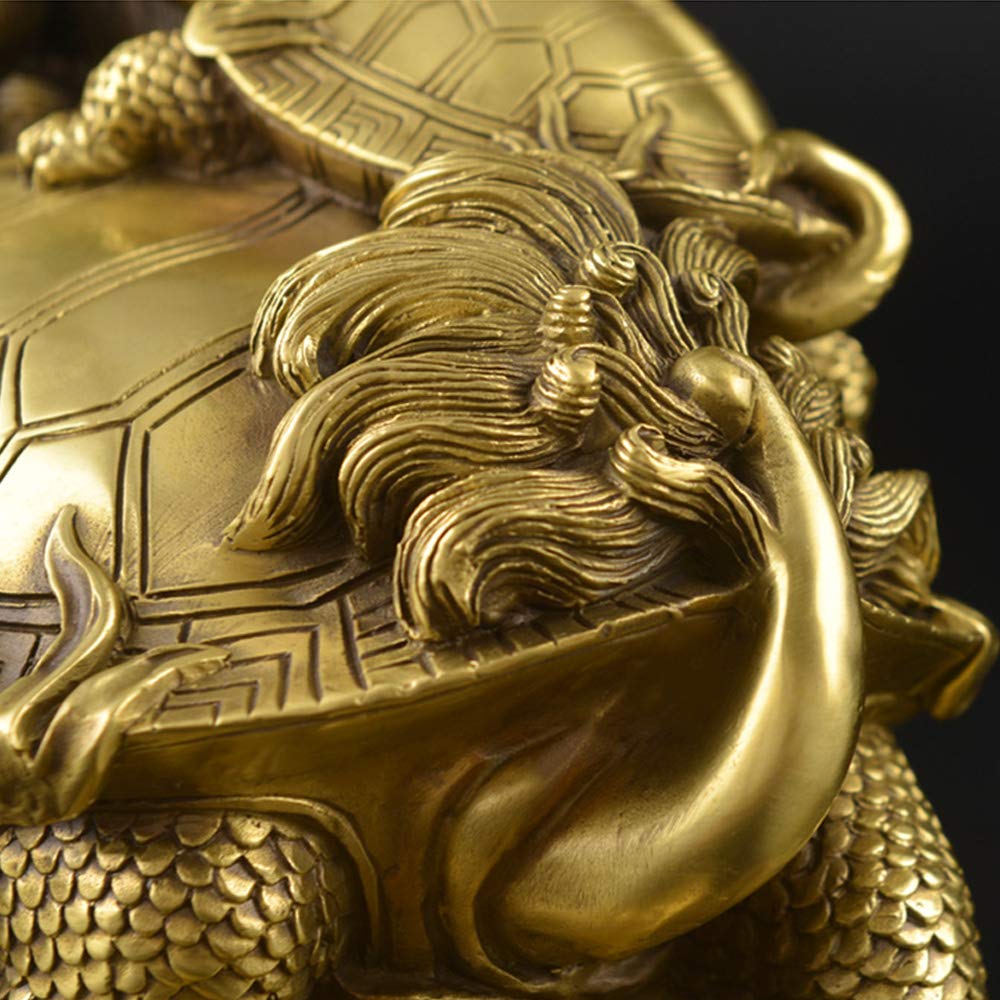 Дракон Черепаха Лонги Родитель и ребенок с пятью императорами Монета Медь Латунь Фэн-шуй Товары Украшение Удача Удача Удача Удача Удача Бизнес