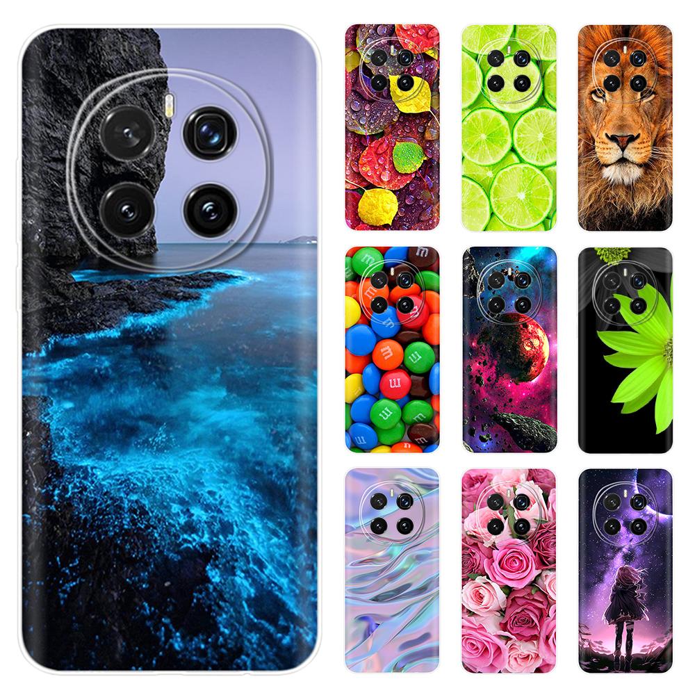 For Honor Magic 7 Pro Silicone Case Cute Pattern Soft Clear TPU Phone Cover For Huawei Honor Magic7 Pro Funda Transparent Bumper