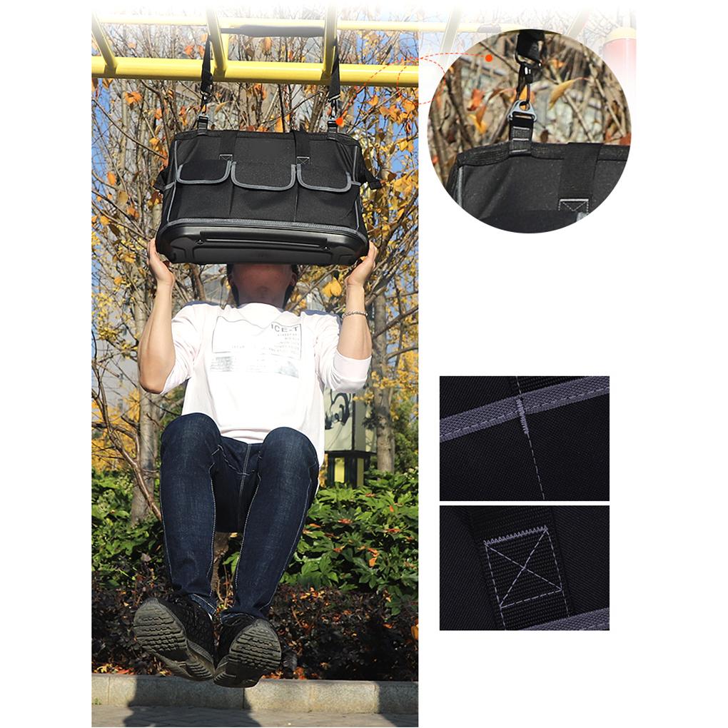 Специальная сумка для инструментов электрика, многоцелевая сумка для технического обслуживания и монтажа, большая сумка для хранения инструментов с утолщением