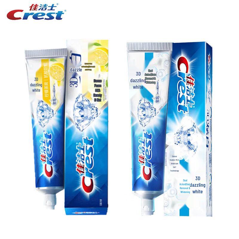 Crest Зубная паста 3D White Двойная упаковка