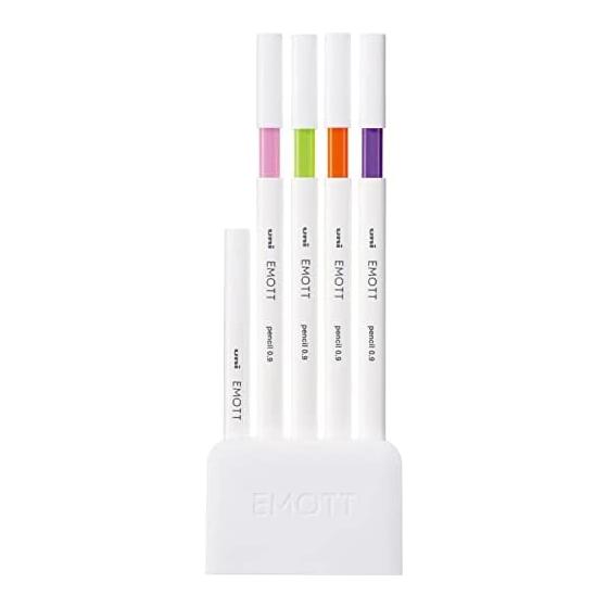 Механический карандаш Mitsubishi Pencil EMOTT Pencil Color Core Sharp 0.9 4 цвета № 2 Tropical Color M9EM4CL.NO2