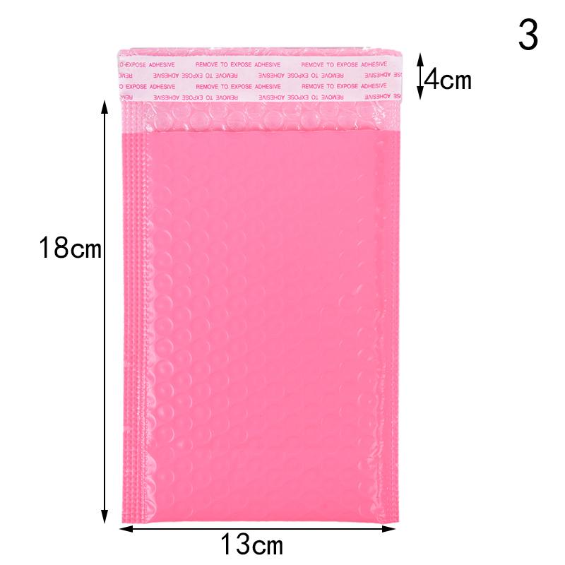 10X Pink Bubble Bag Mailer Plastic Padded Envelope Shipping Bag Packaging MIT