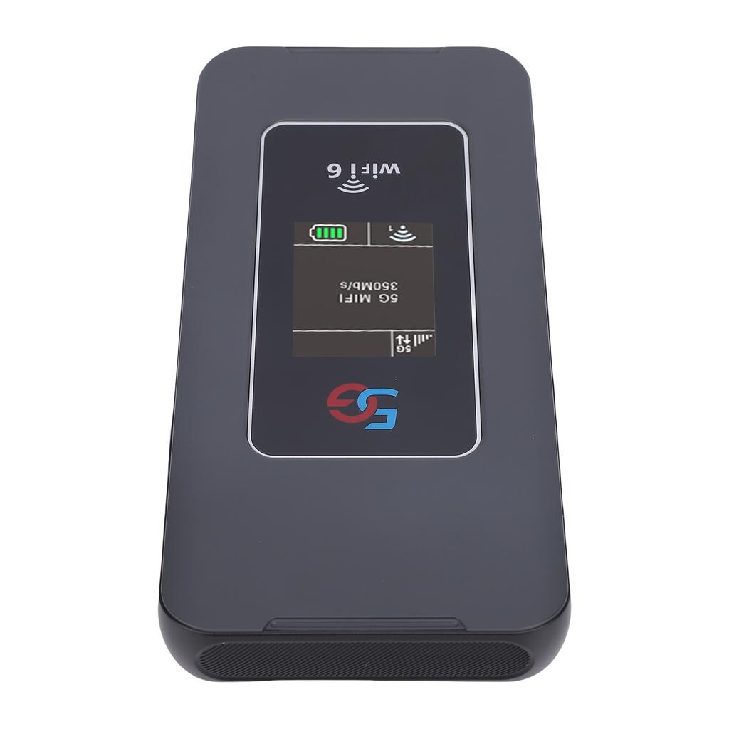 Мобильный Wi-Fi роутер 5G с слотом для SIM-карты, поддержка WiFi6 двухдиапазонный, до 32 устройств, портативное карманное WiFi устройство для путешествий