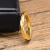 [Rockyu] mobius ring simple ring gold stainless steel ring men's No. 19 Allergy friendly lover anniversary Popularity present fashion accessories
