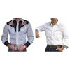 Men Spring Shirt Vintage Western Cowboy Print Single-breasted Slim Fit Long Sleeve Turn-down Collar Buttons Streetwear Casual Business Shirt