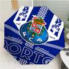 Автоматический зонт с принтом логотипа FC Porto, 8 спиц, железный каркас, пластиковая ручка, подходит для путешествий на открытом воздухе и на каждый день, идеальный подарок