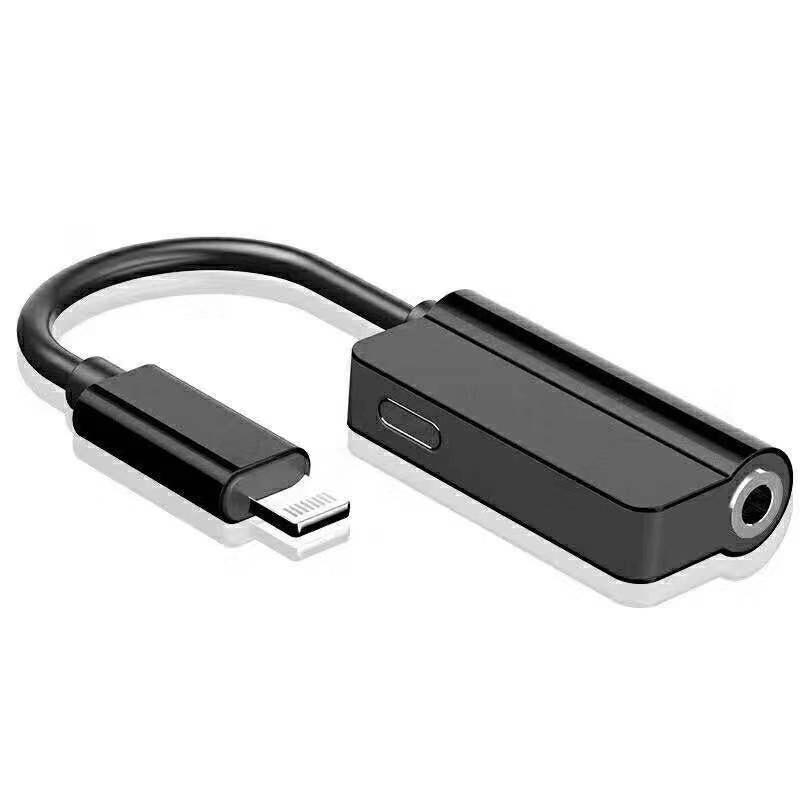 AUX-адаптер и зарядный кабель для iPhone 8/8 Plus (Адаптер для наушников+Зарядное устройство)