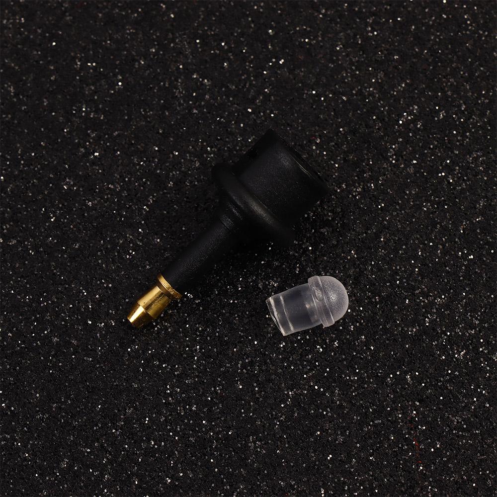 High Quality Newest Fiber Optic Jack Plug Audio 3Pcs Useful Black To 3.5mm Optical Adapter Toslink